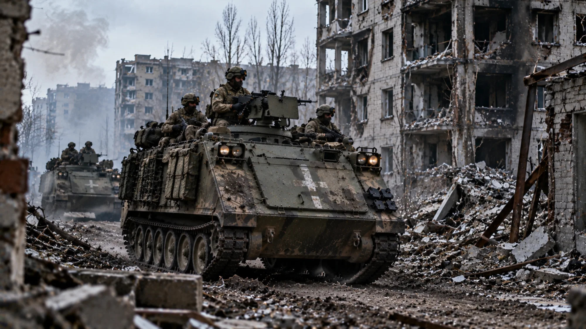 M113 у боях за Авдіївку: тактика застосування бронегрупи в міській забудові